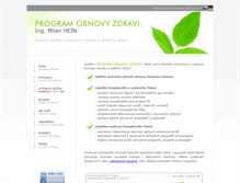 Tablet Screenshot of obnova-zdravi.cz